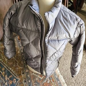 The North Face Kids Gray Puffer Jacket